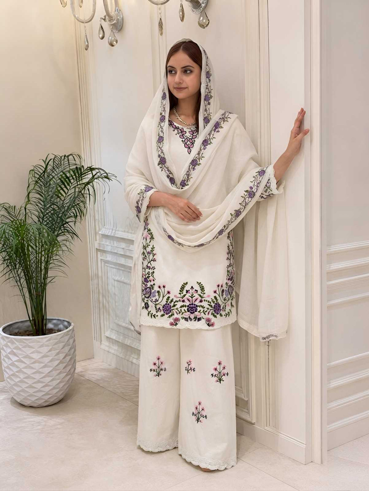 Fancy Embroidery Suit