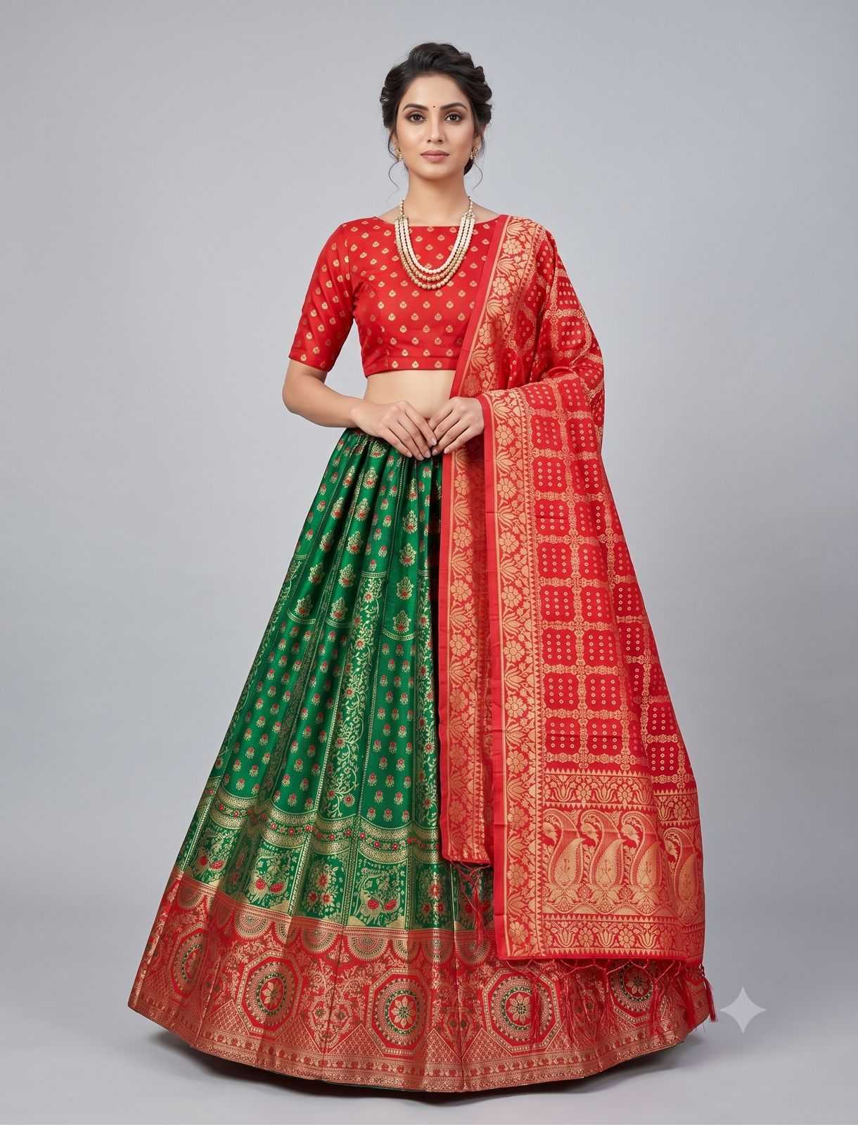 Banarasi Soft Silk Traditional Lehenga