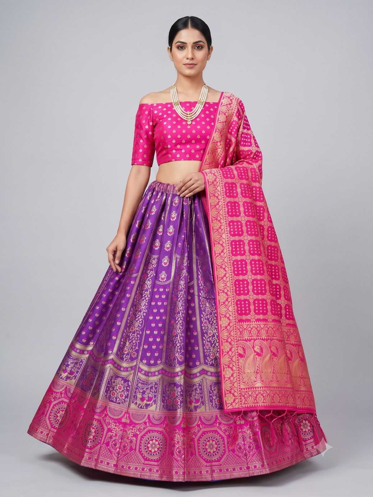 Banarasi Soft Silk Traditional Lehenga