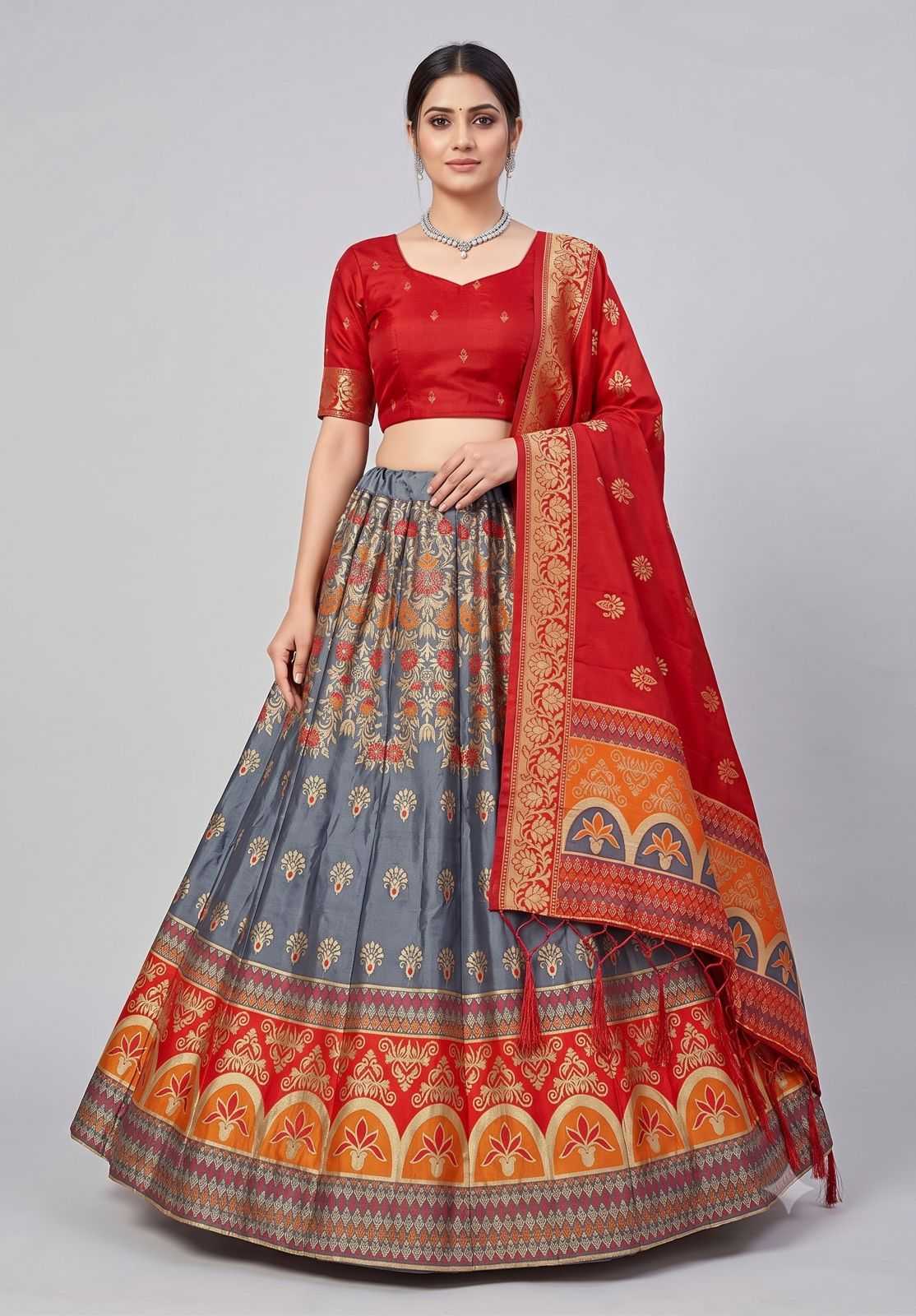 Banarasi Soft Silk Designer Lehenga