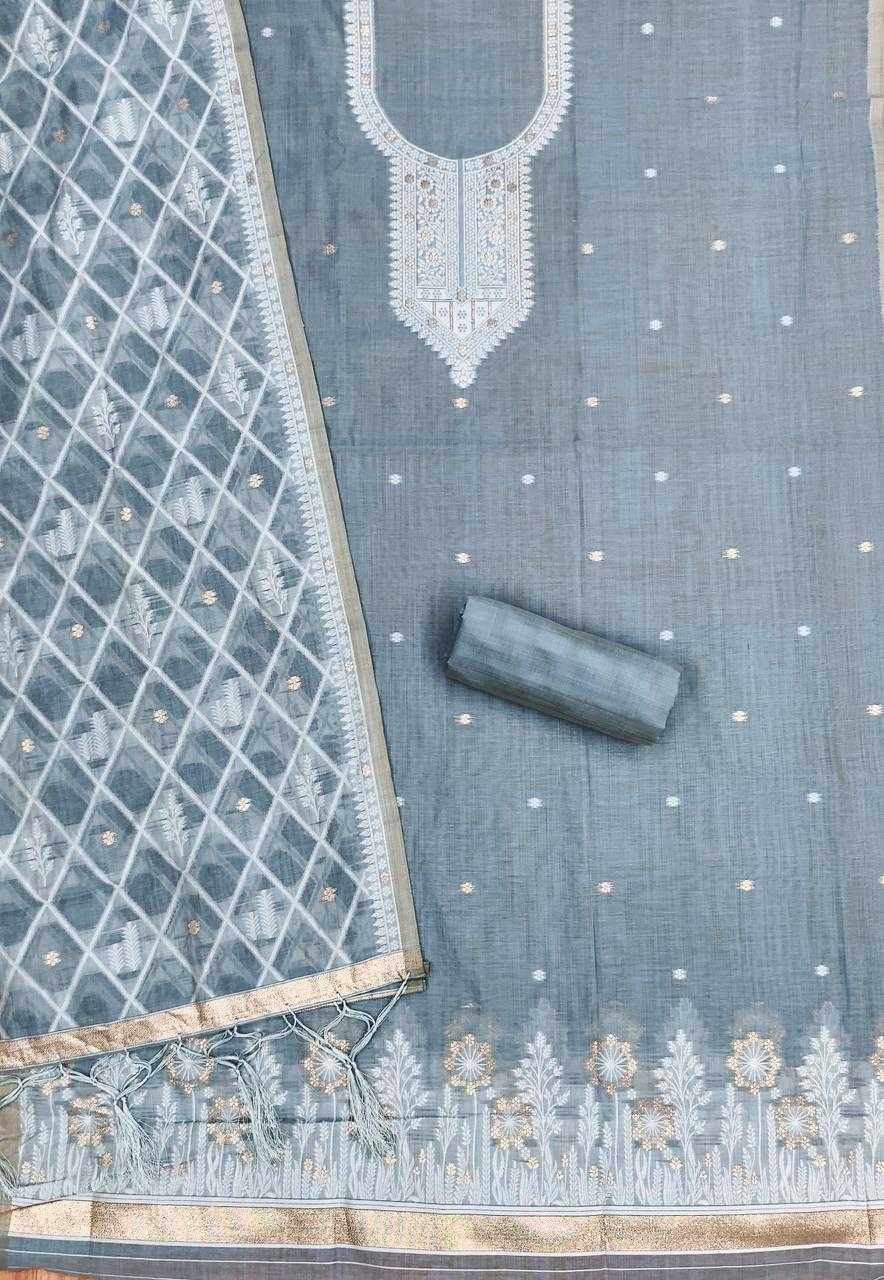 Cotton Embroidery Suit