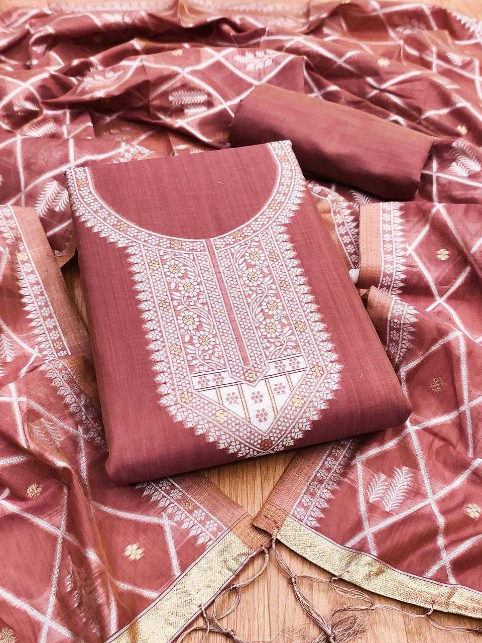 Cotton Embroidery Suit