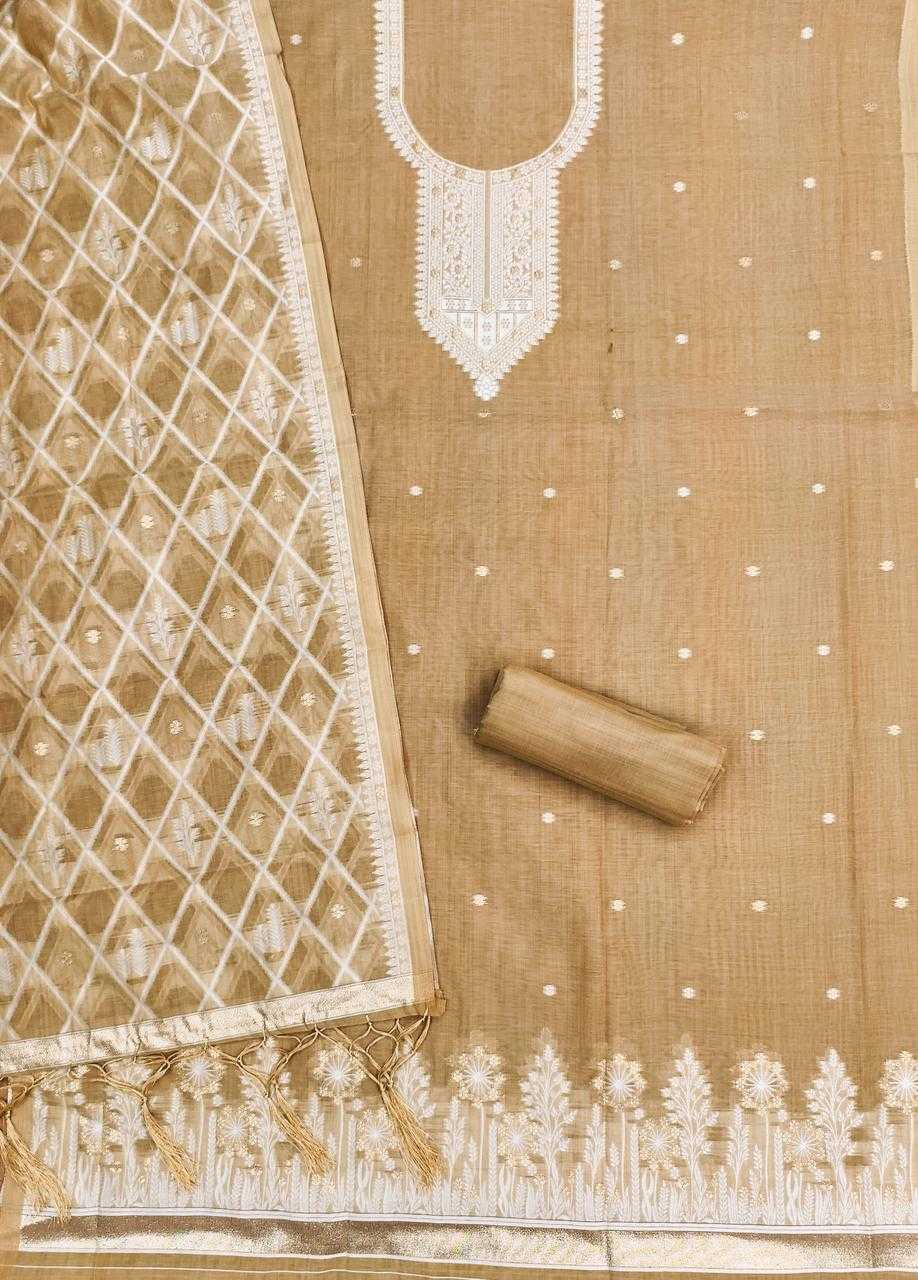 Cotton Embroidery Suit