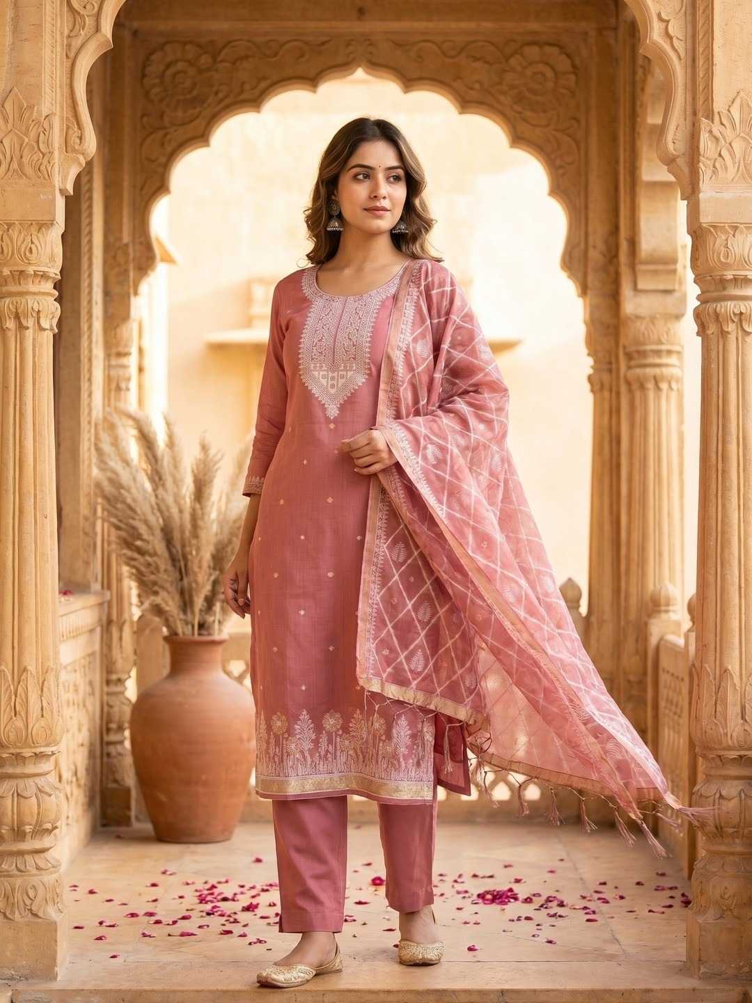 Jamdani Soft Cotton Suit