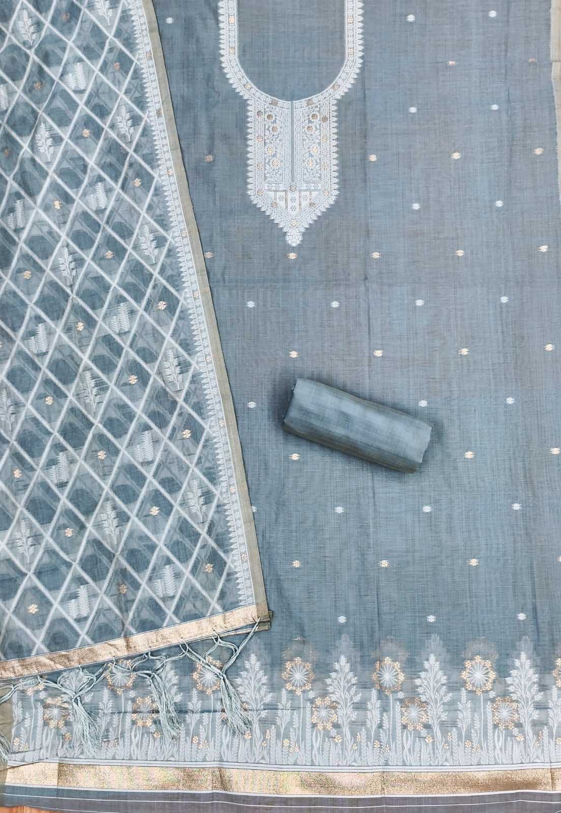 Jamdani Soft Cotton Suit