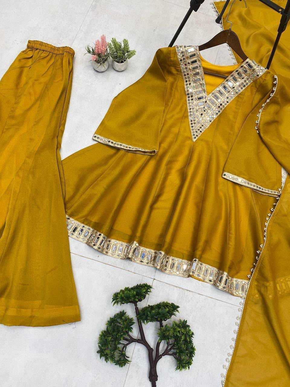 Silk Ladies Suit