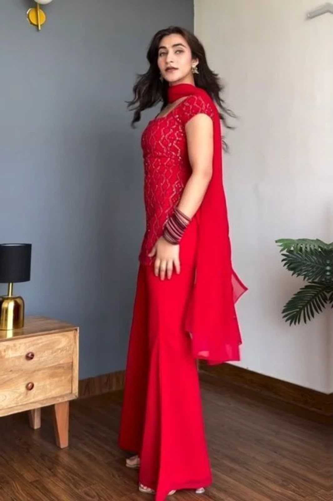 Silk Party Wear Kurti