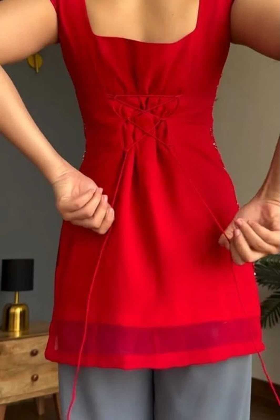 Silk Party Wear Kurti