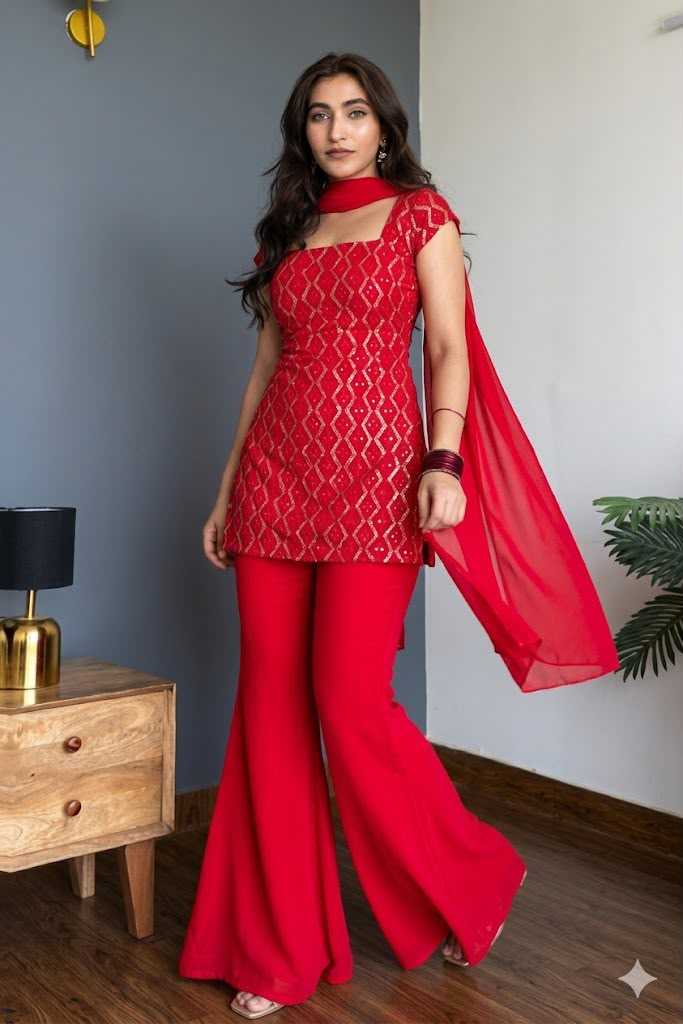 Silk Party Wear Kurti