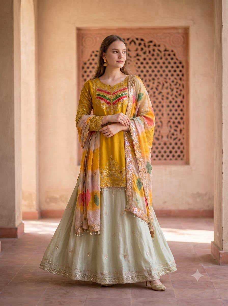 Fancy Embroidery Suit