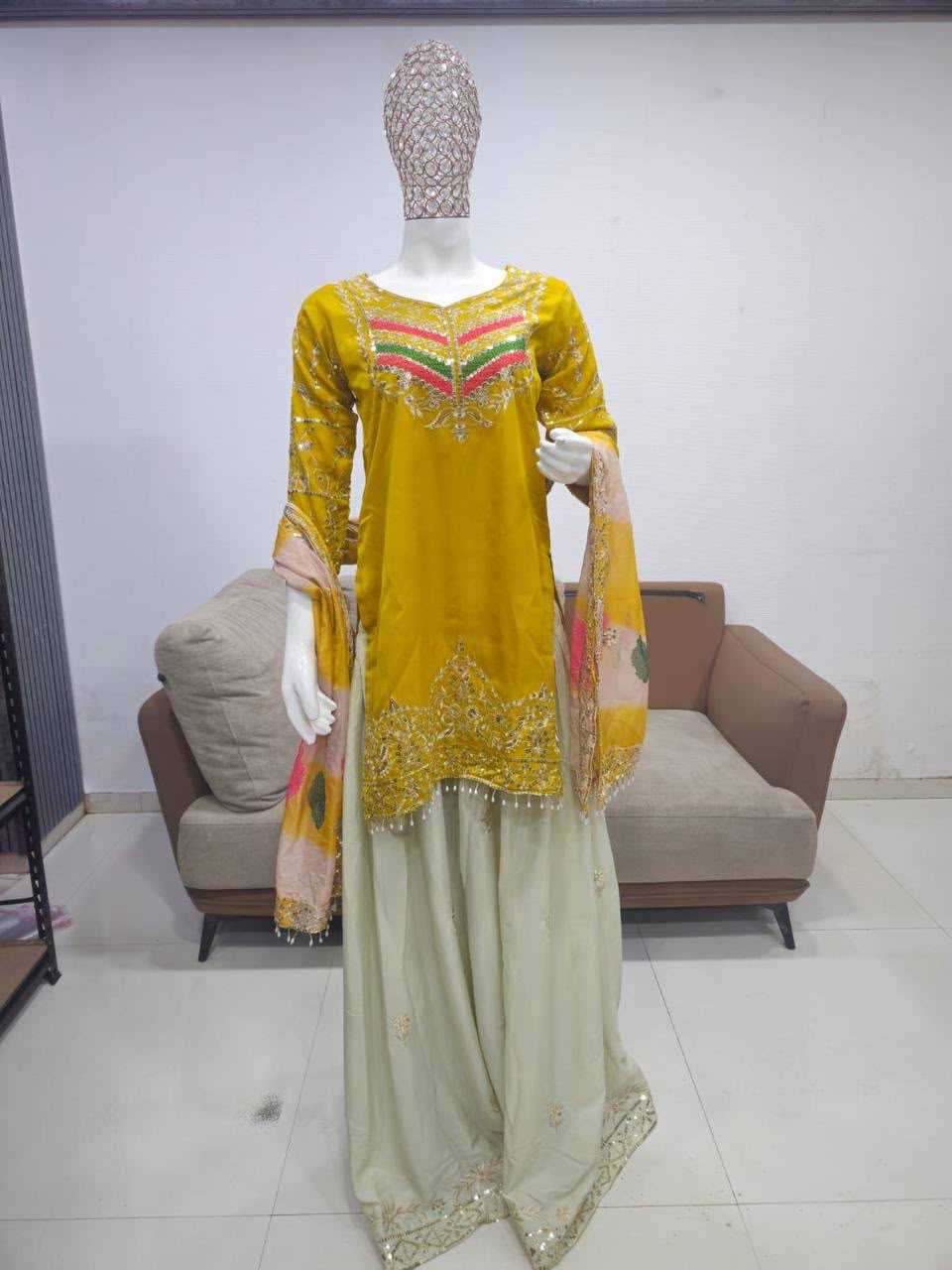 Fancy Embroidery Suit