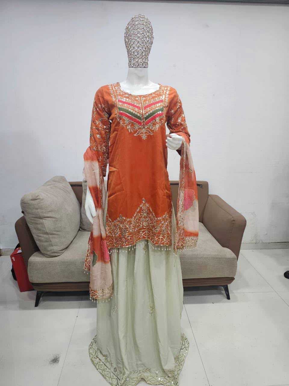 Fancy Embroidery Suit