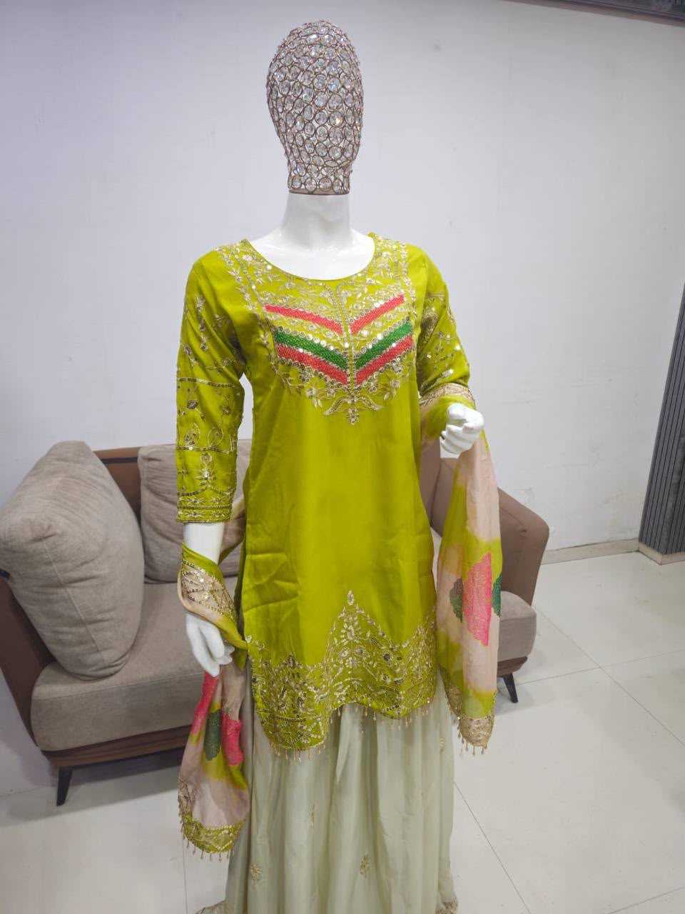 Fancy Embroidery Suit