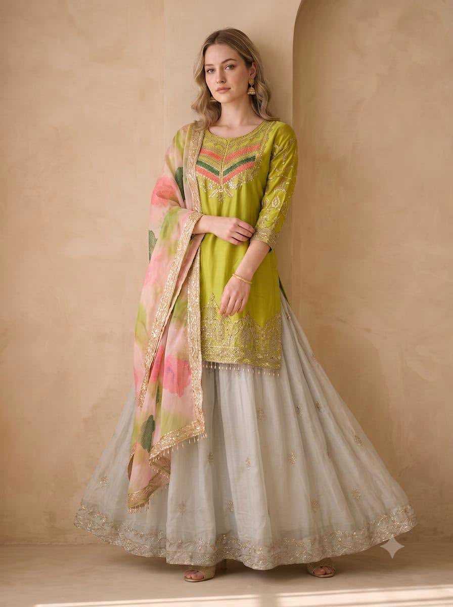 Fancy Embroidery Suit