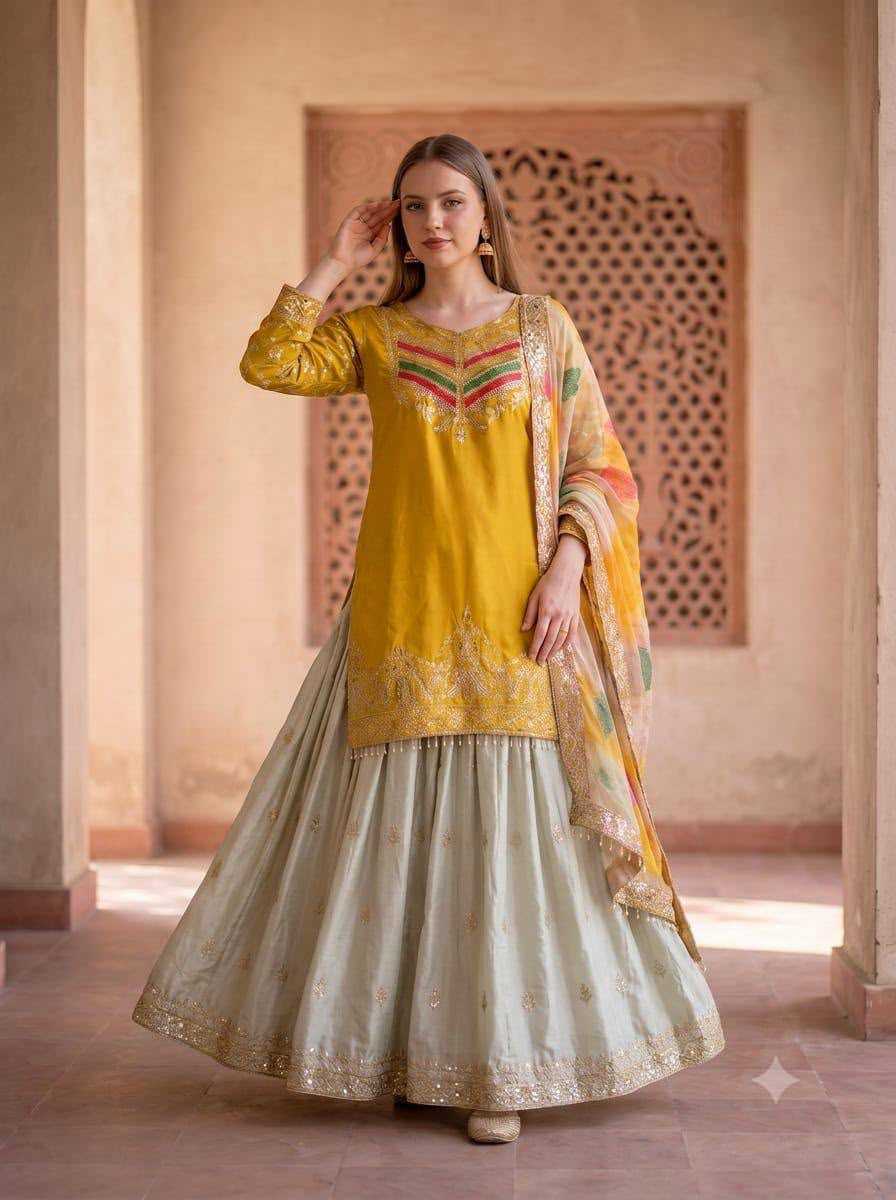 Fancy Embroidery Suit