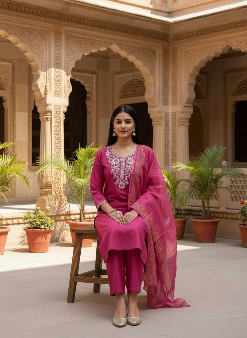 Embroidery Suit