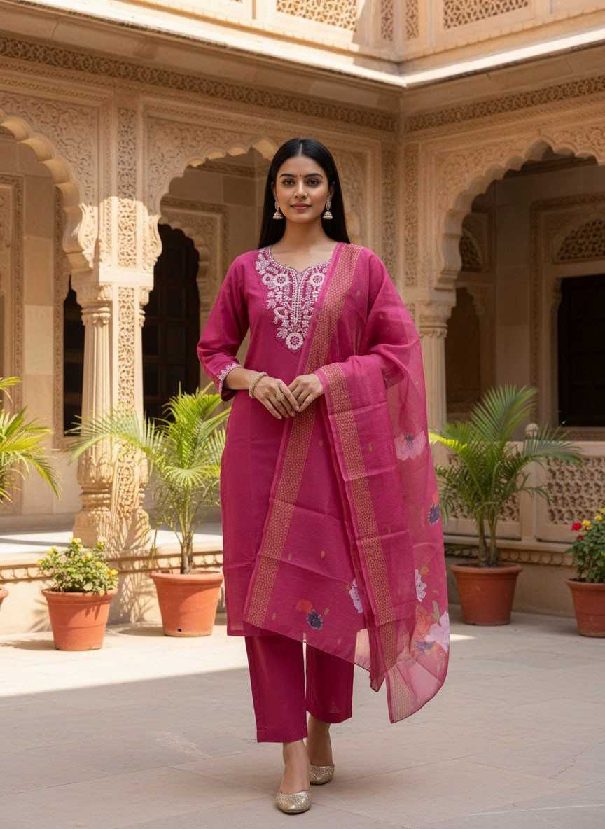 Embroidery Suit
