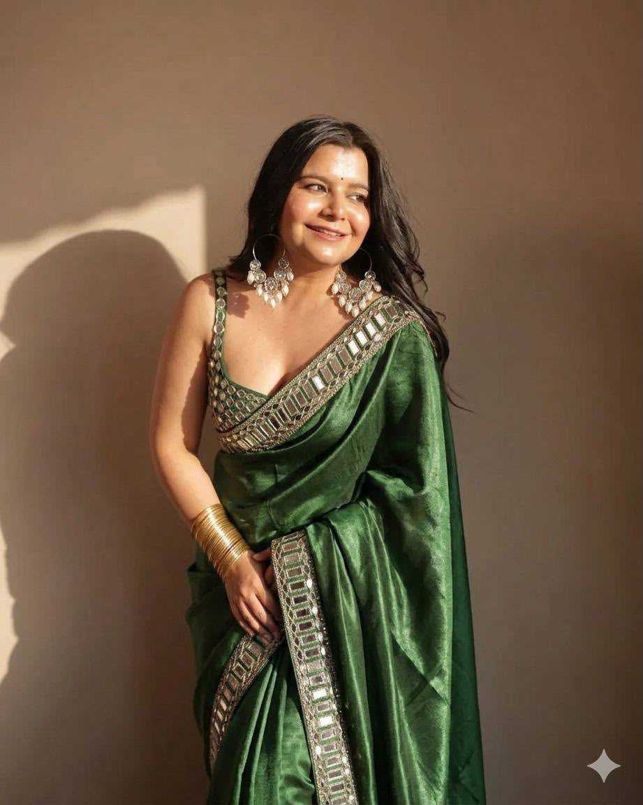 Silk Party Wear Saree