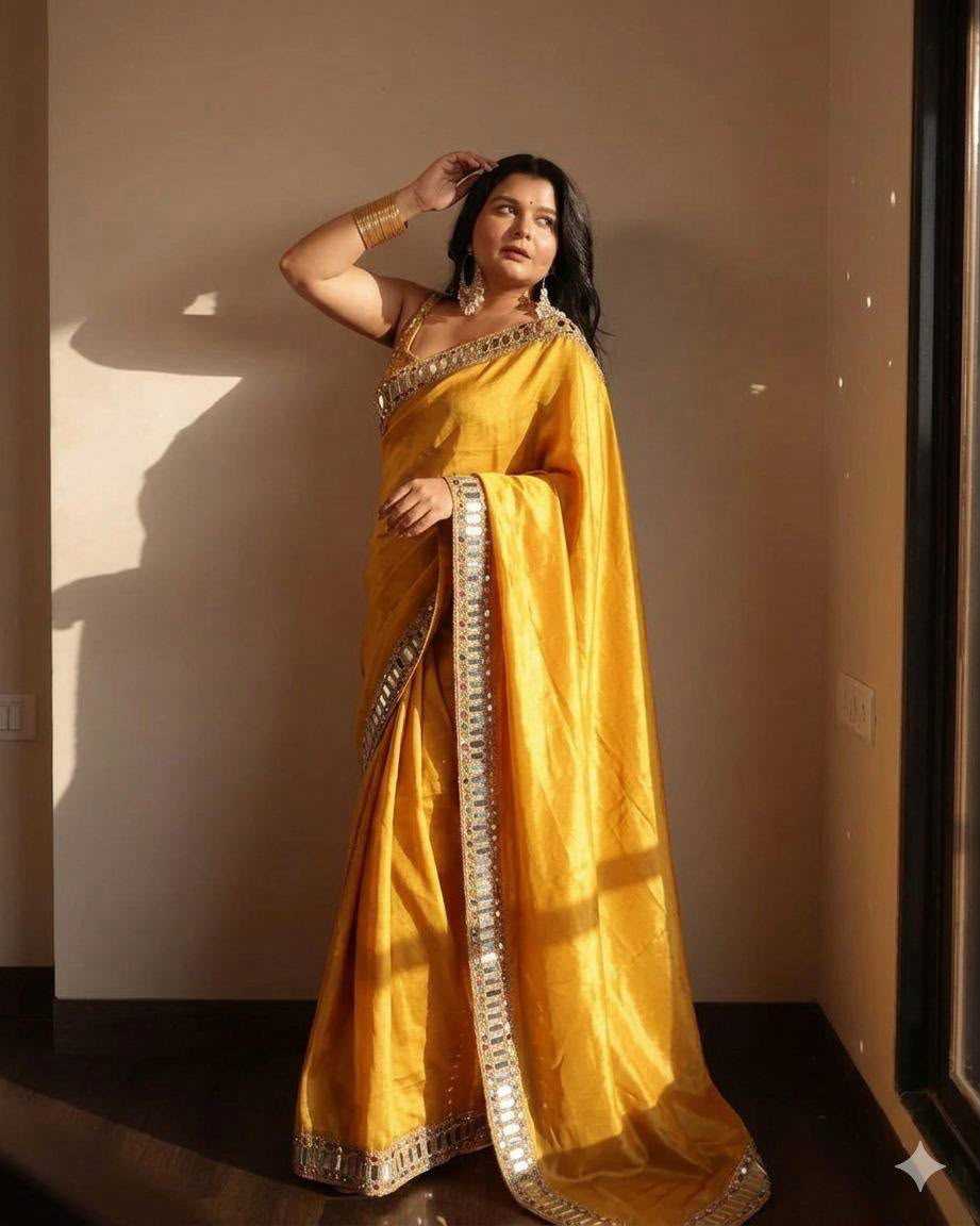 Silk Party Wear Saree