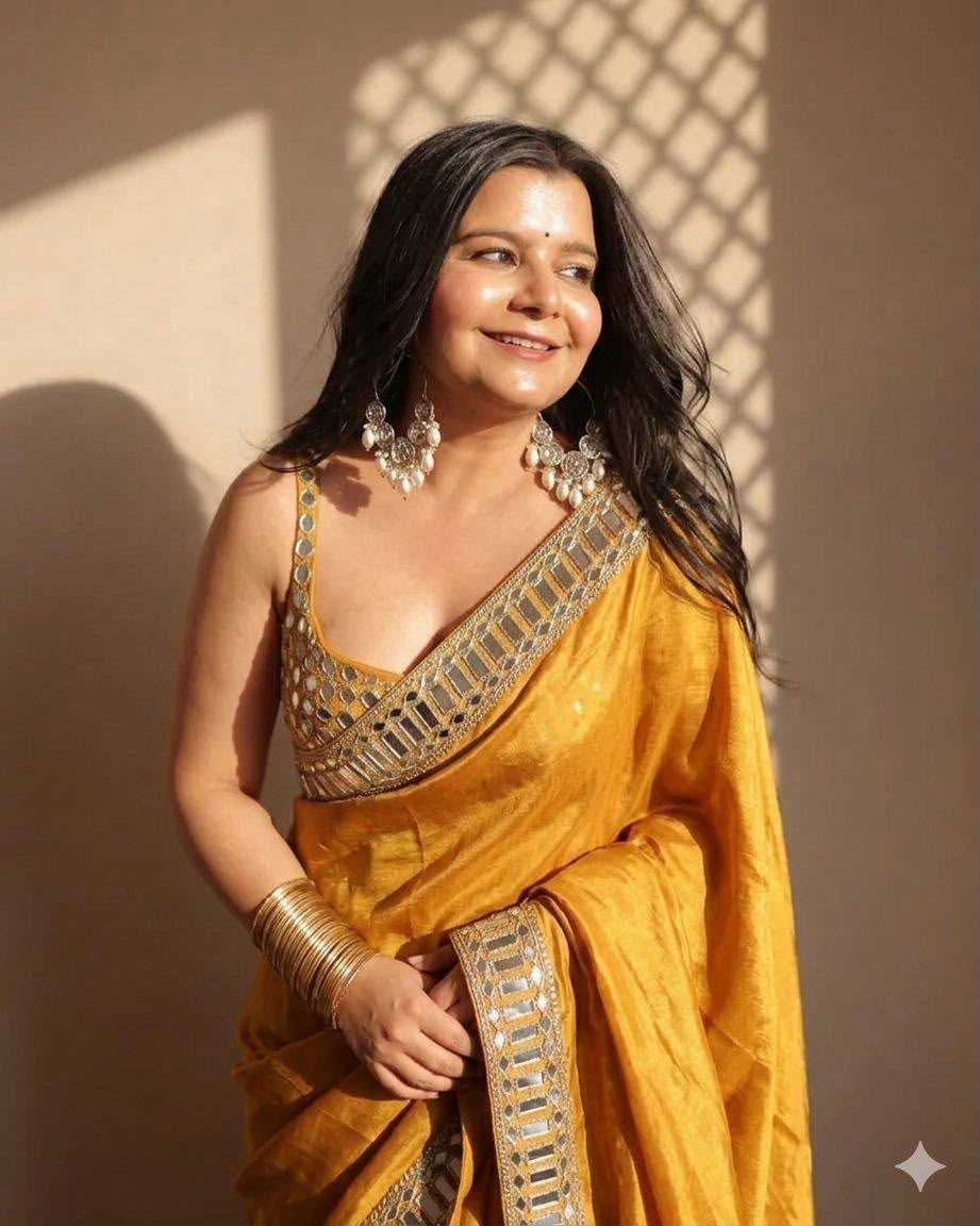 Silk Party Wear Saree