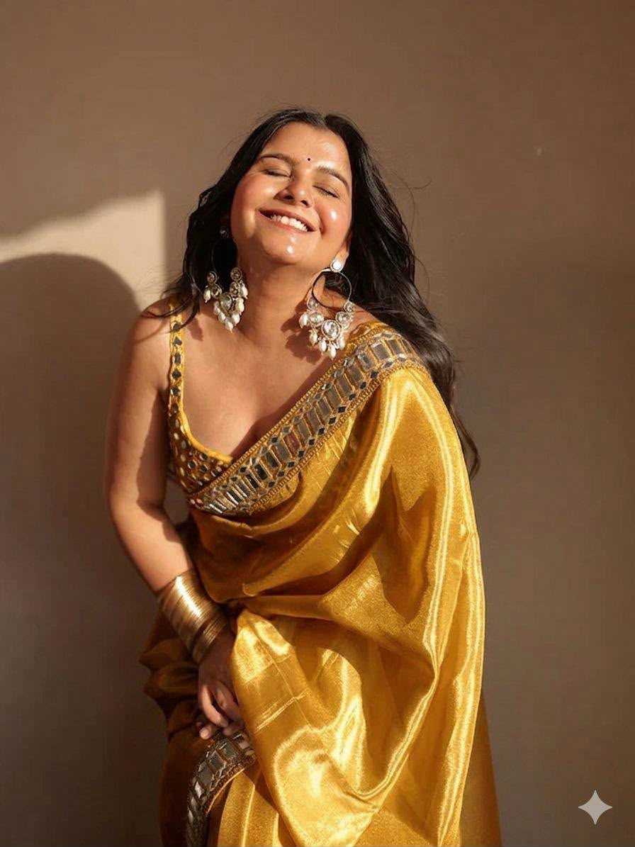 Silk Party Wear Saree