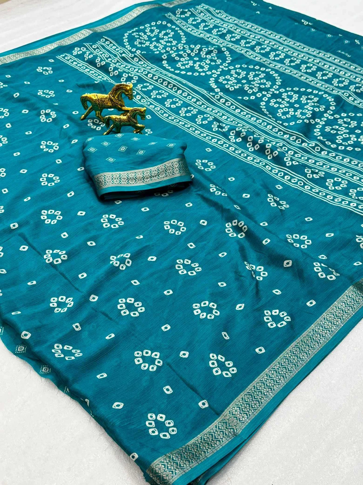 Printed Silk Saree