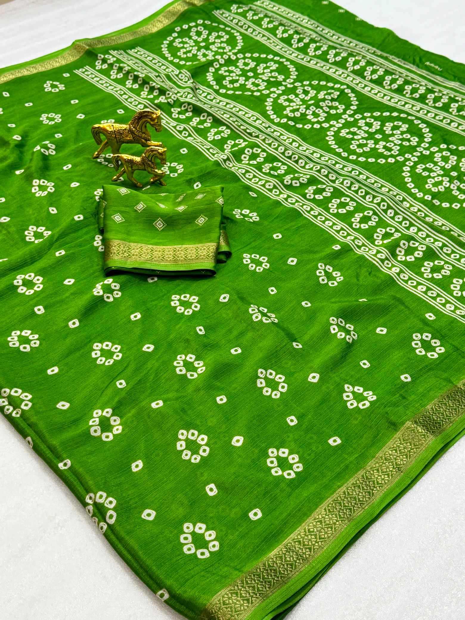 Printed Silk Saree