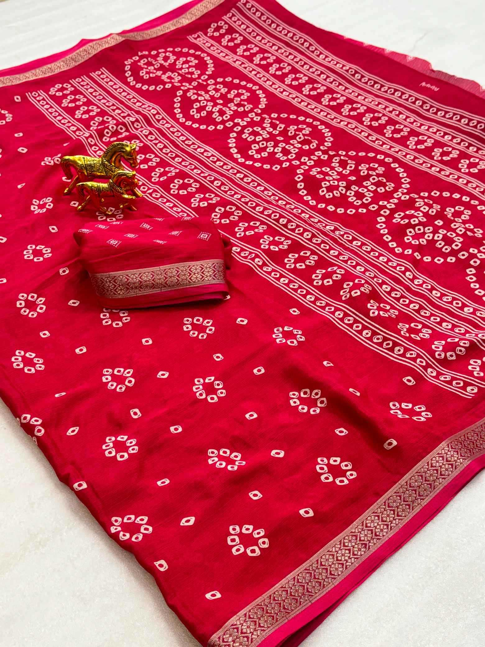 Printed Silk Saree