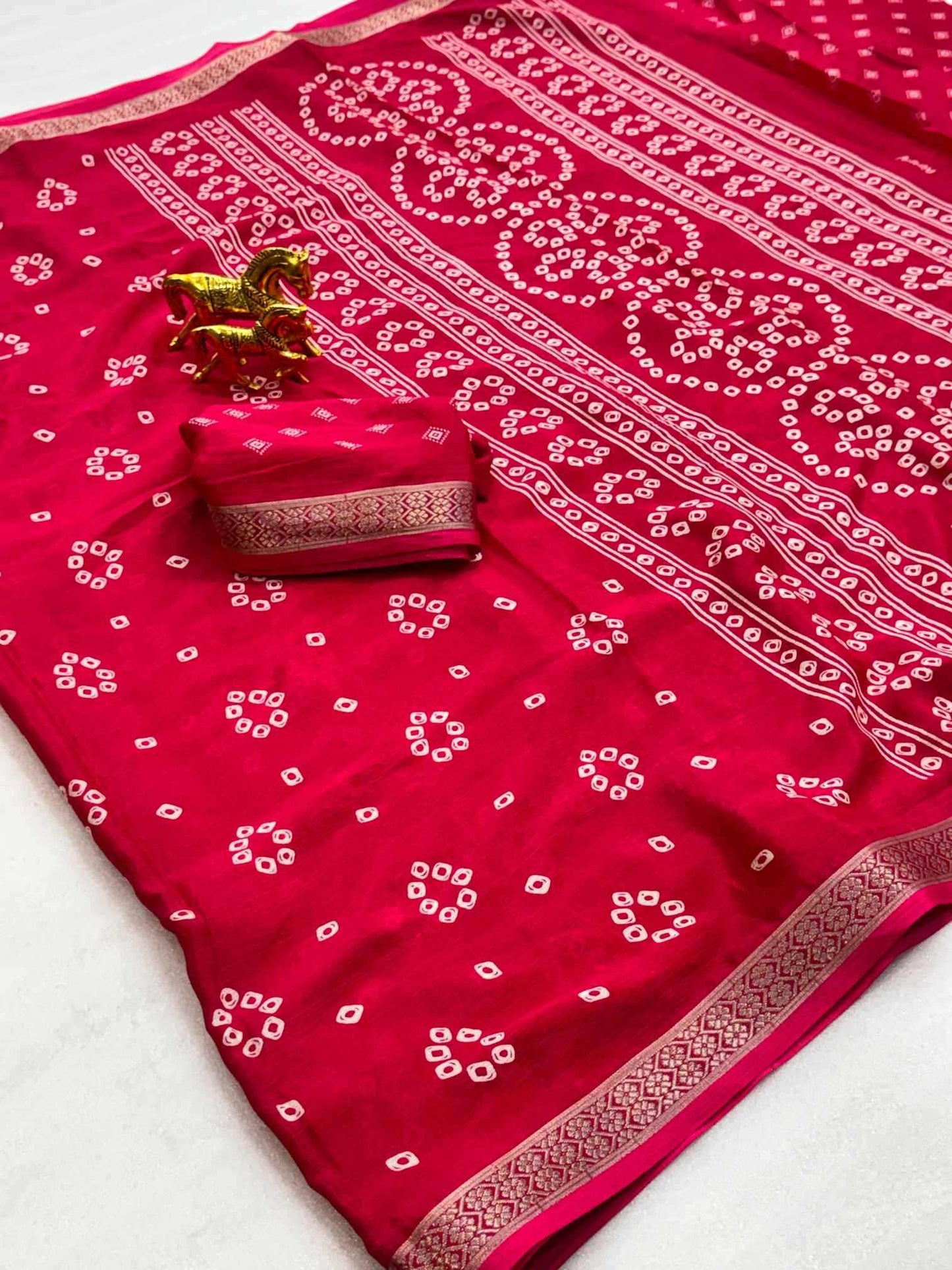 Printed Silk Saree