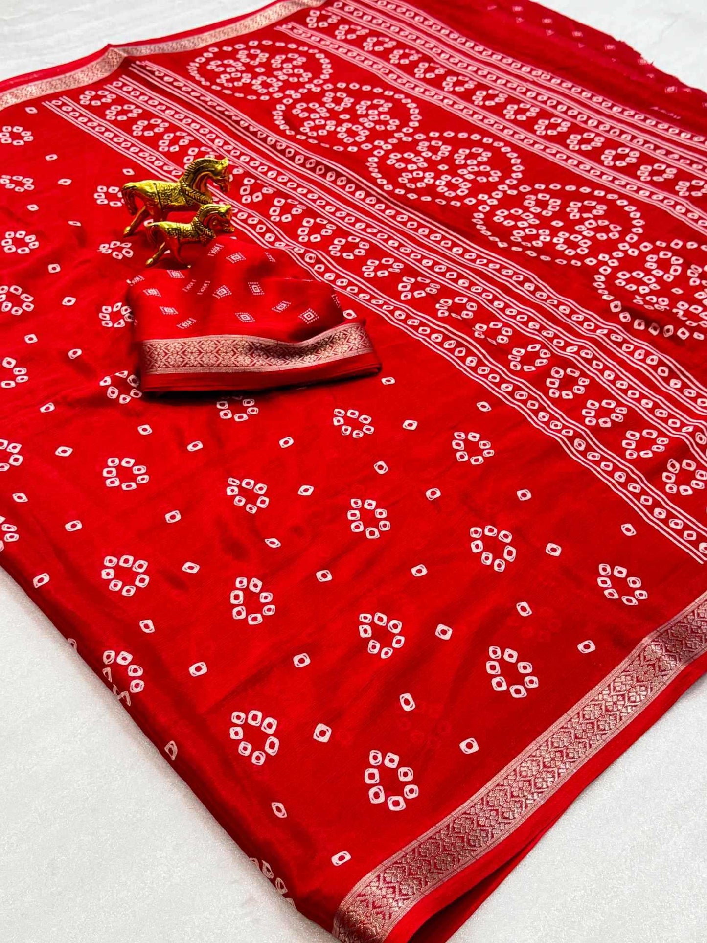 Printed Silk Saree