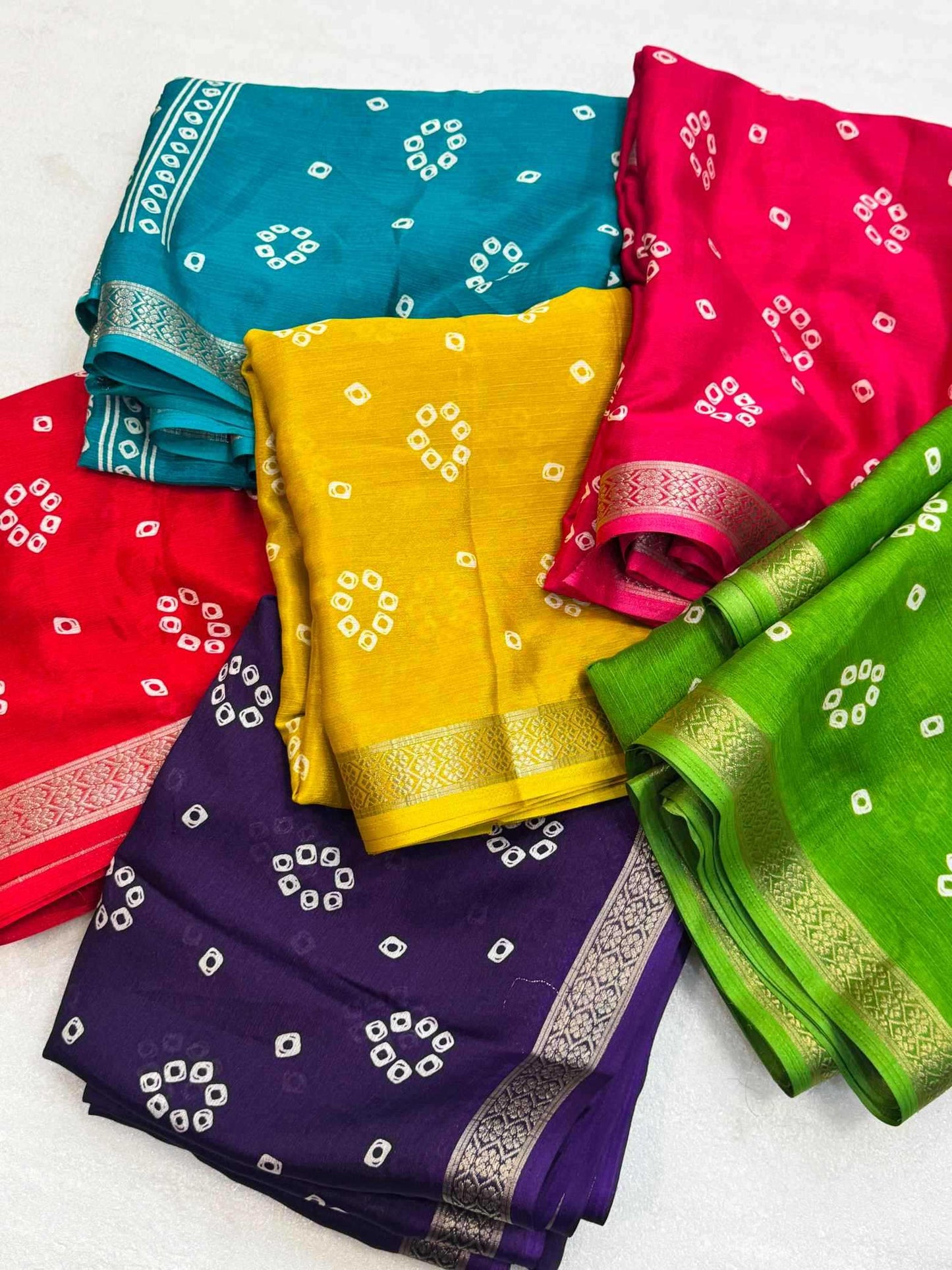 Printed Silk Saree