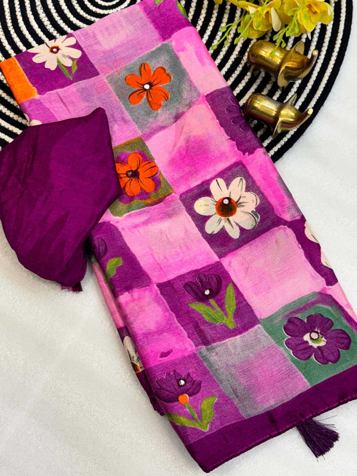 Abhitha Chiffon Saree
