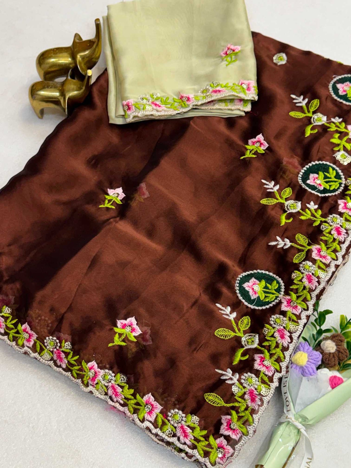 Rangoli Silk Party Wear Saree