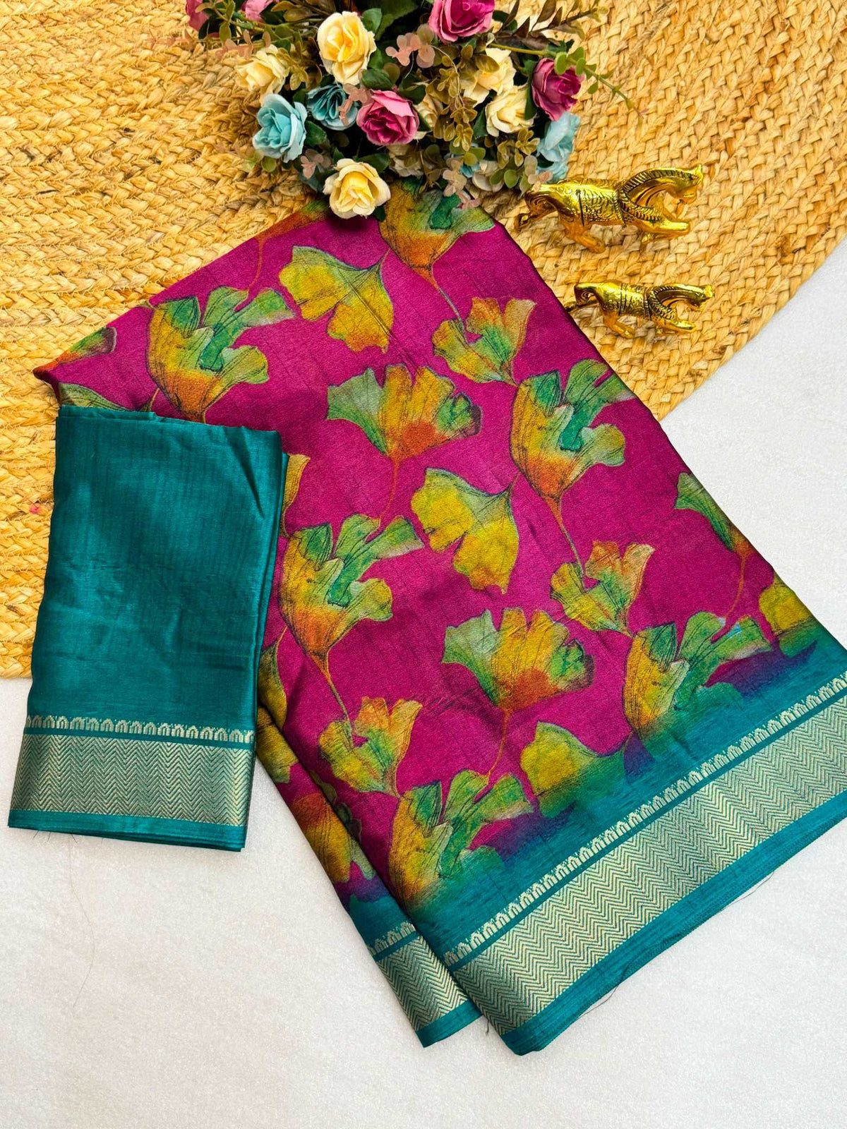 Adhvika Dola Silk Saree