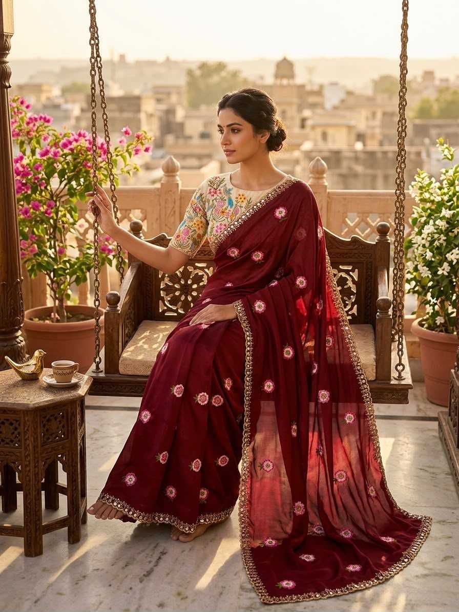Rangoli Silk Designer Saree