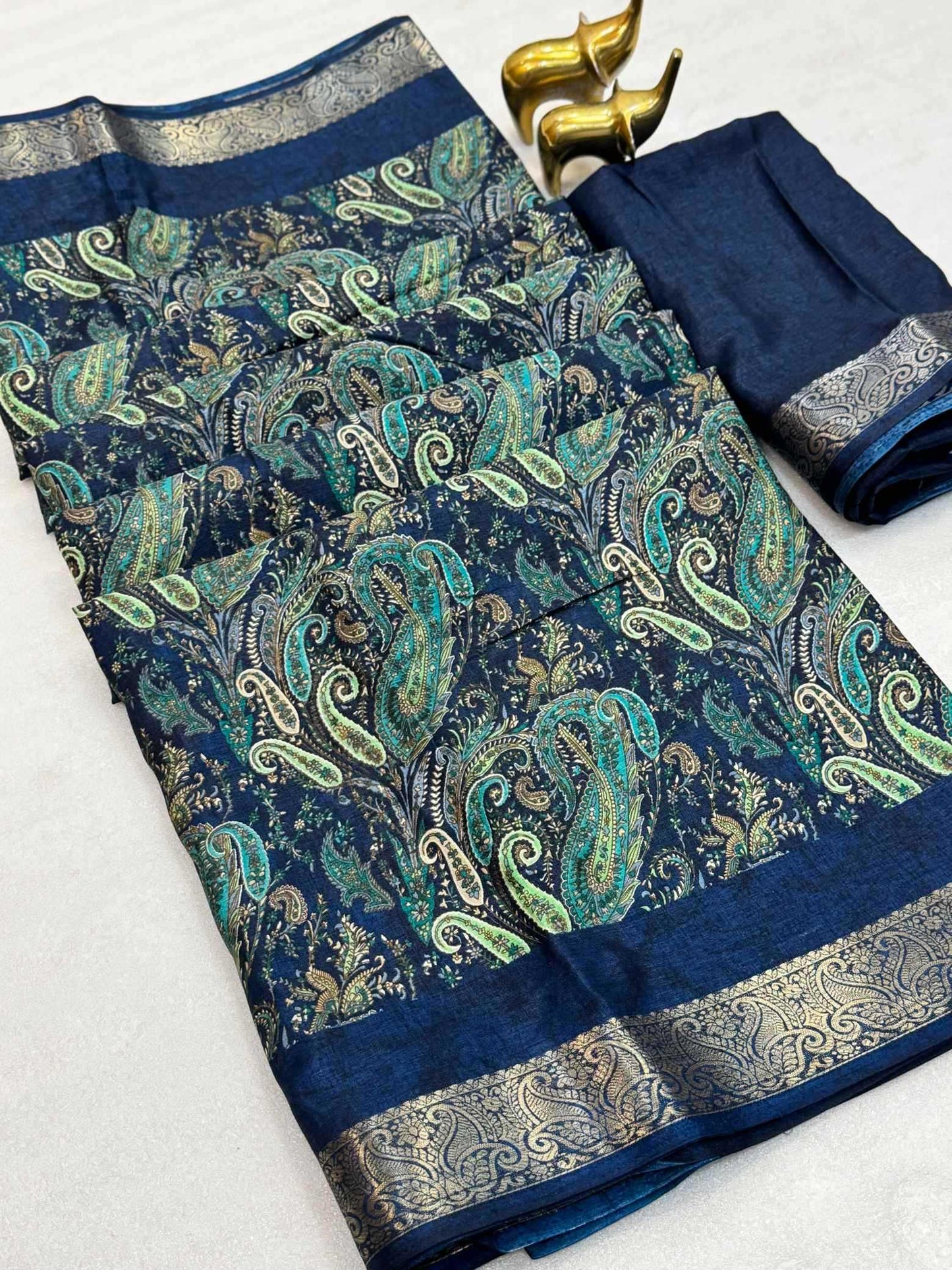 Printed Silk Saree