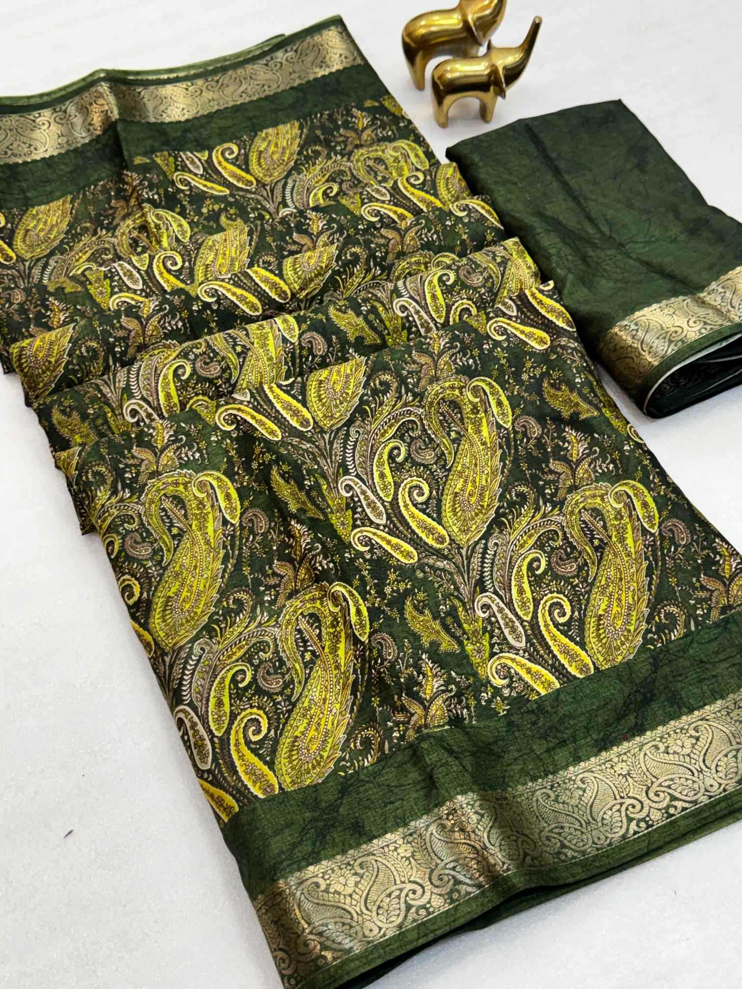 Printed Silk Saree