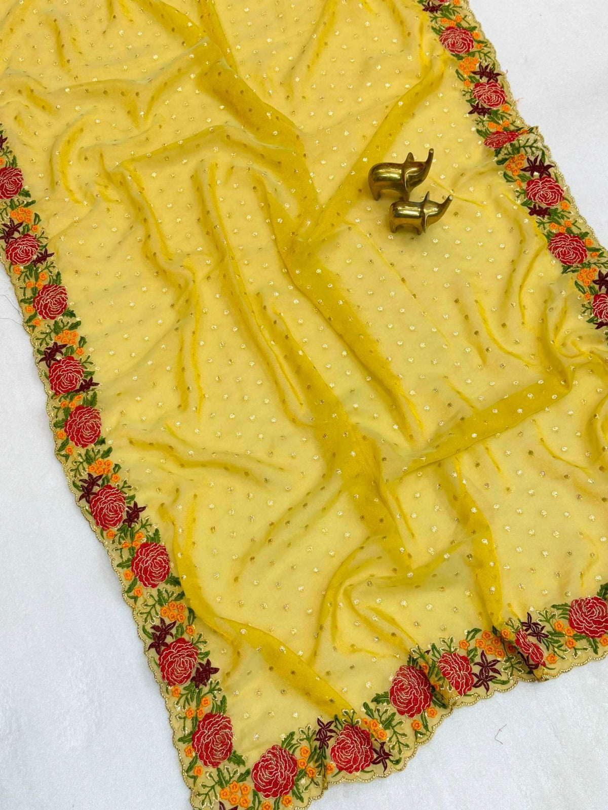 Aikshita Tissue Silk Designer Saree