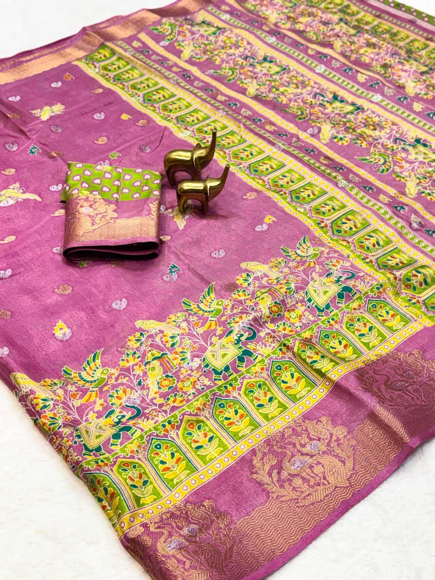 Soft Dola Printed Saree