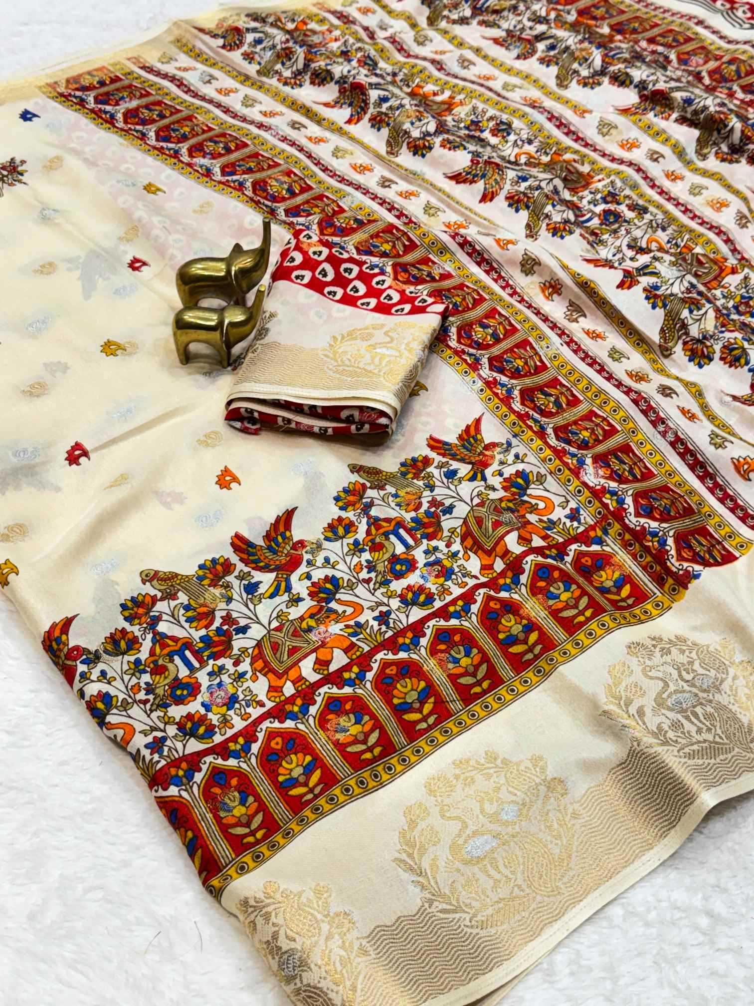 Soft Dola Printed Saree
