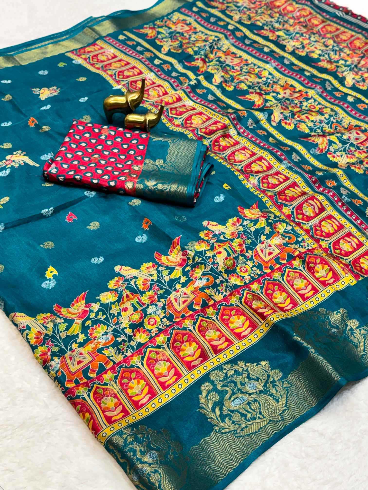 Soft Dola Printed Saree