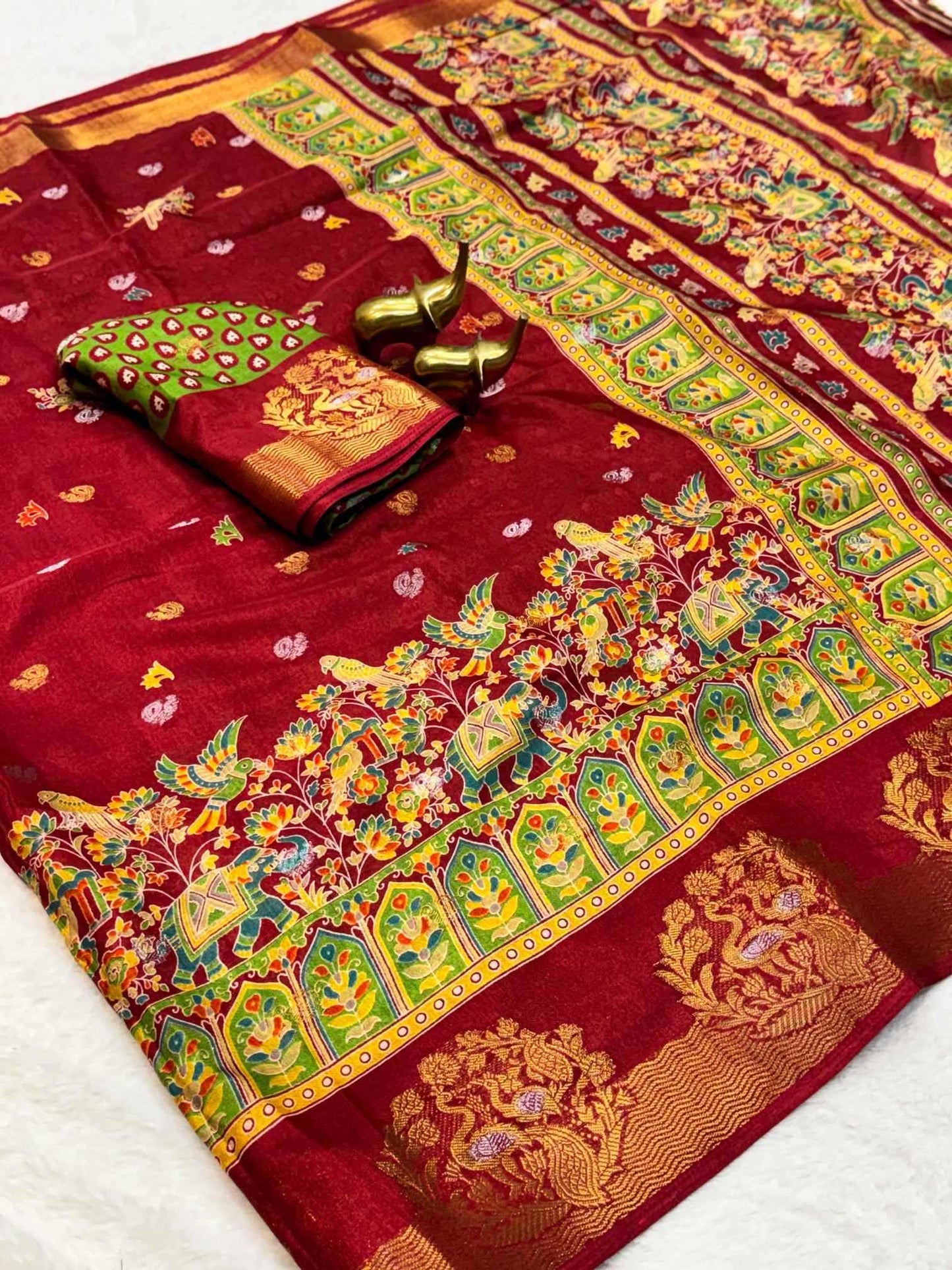 Soft Dola Printed Saree