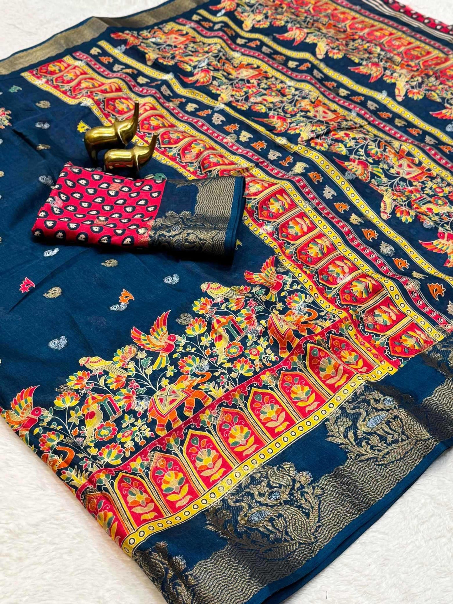 Soft Dola Printed Saree