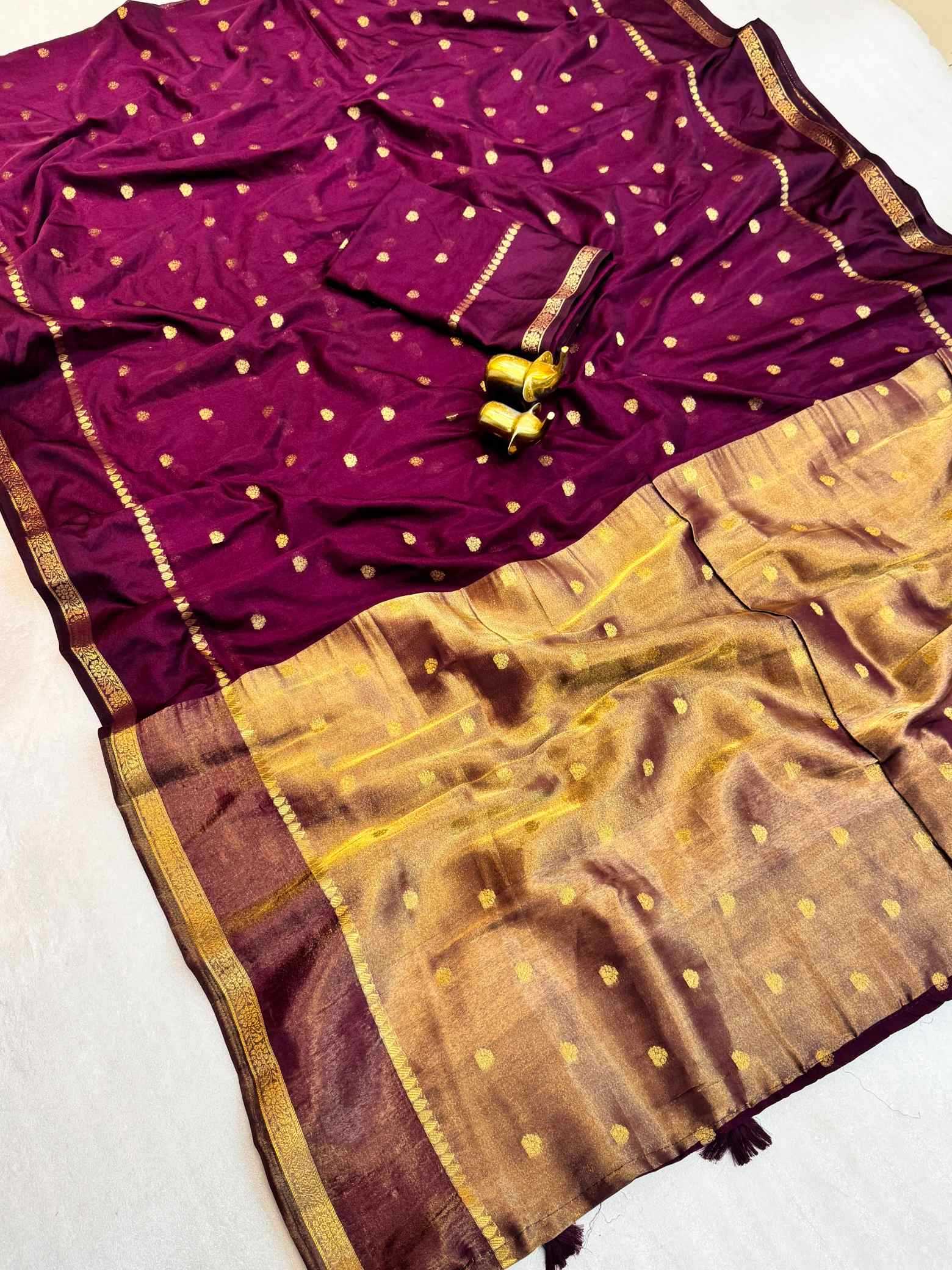 Crepe Silk Saree
