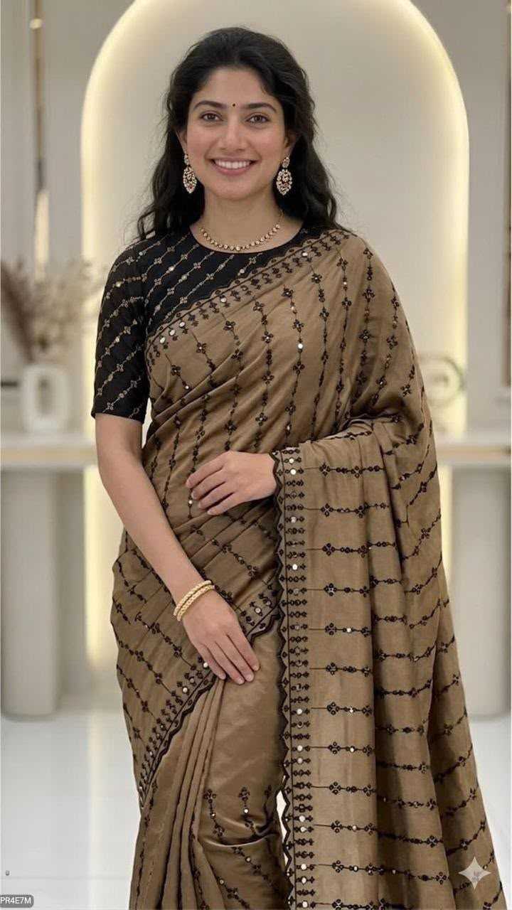 Party Wear Silk Saree