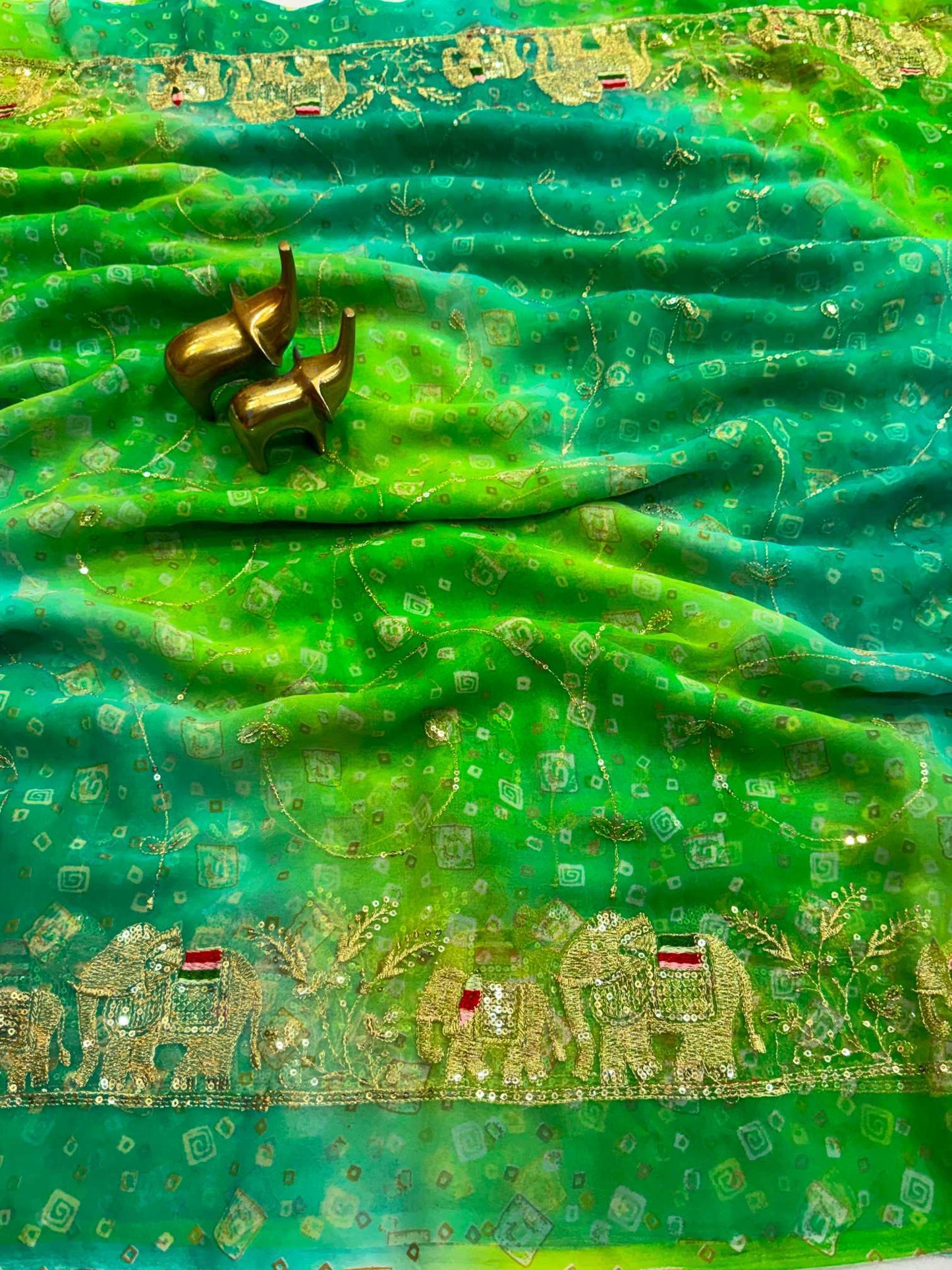 Georgette Printed Saree