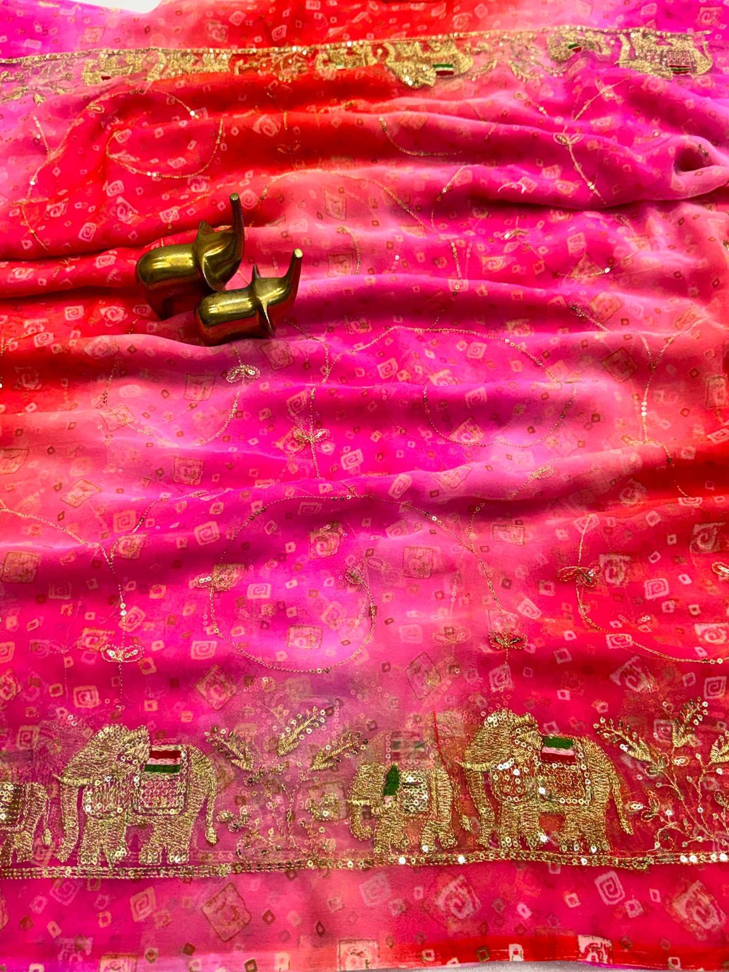 Georgette Printed Saree