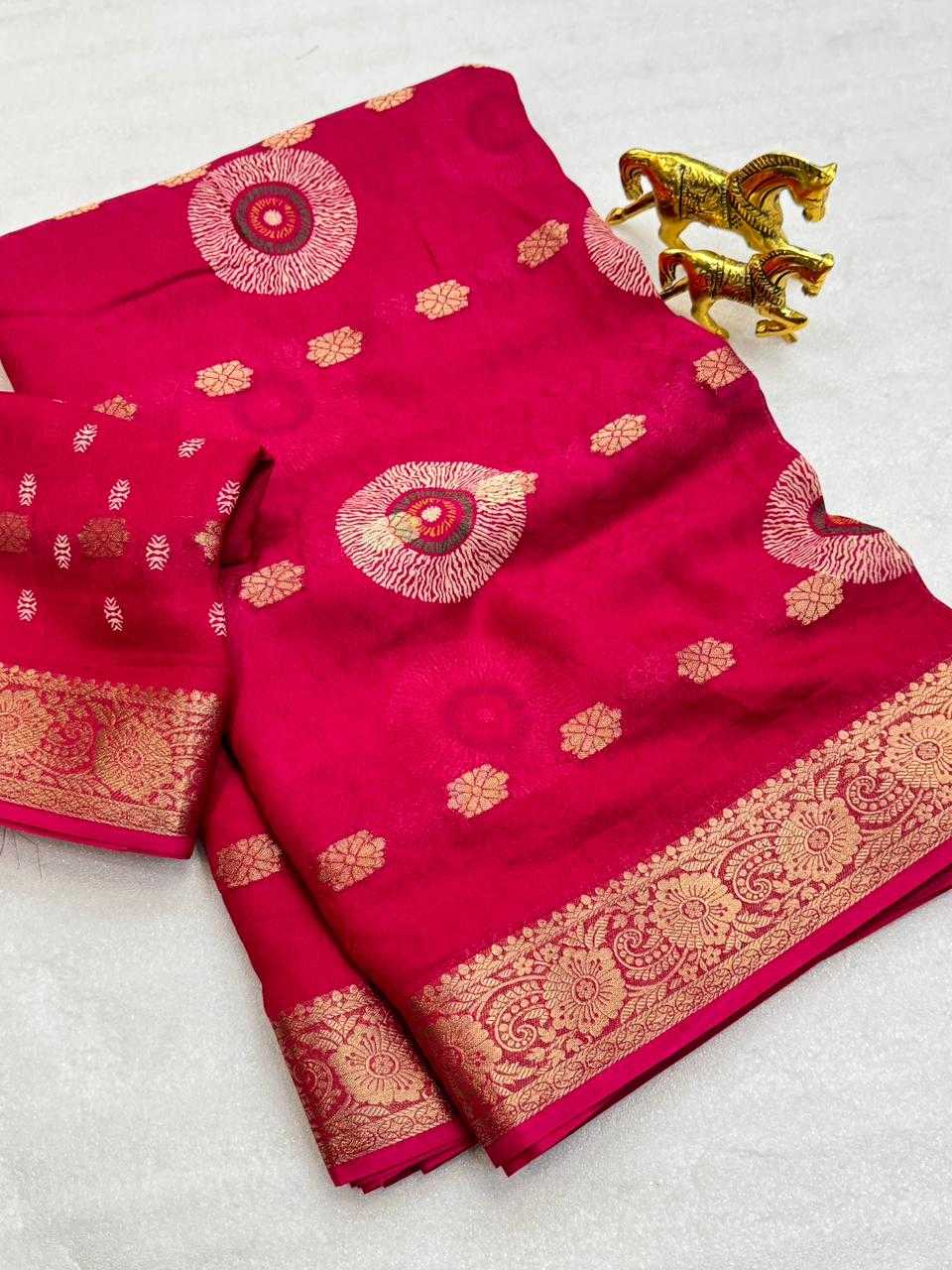 Jacquard Printed Saree