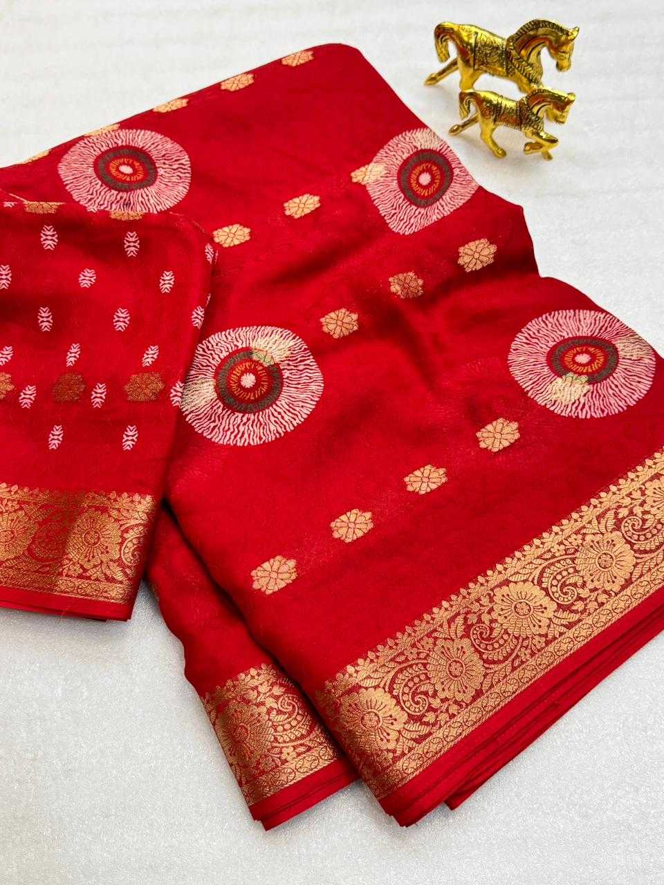 Jacquard Printed Saree