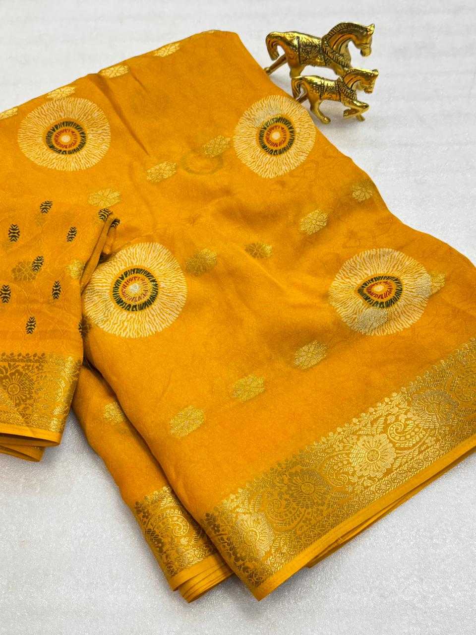 Jacquard Printed Saree